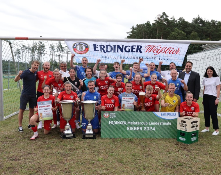 ERDINGER Weissbräu und Bayerischer Fussball-Verband verlängern Partnerschaft ERDINGER Weissbräu und Bayerischer Fussball-Verband verlängern Partnerschaft