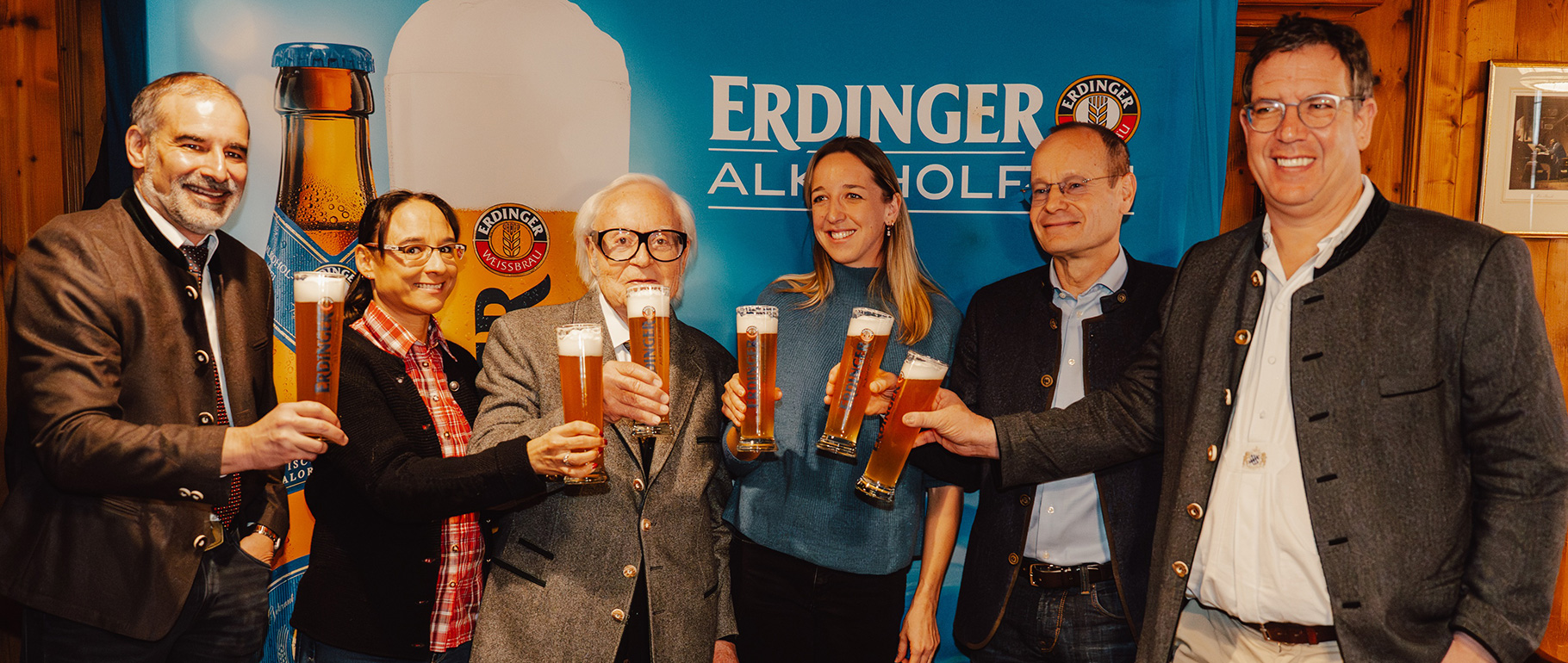 ERDINGER Alkoholfrei feiert