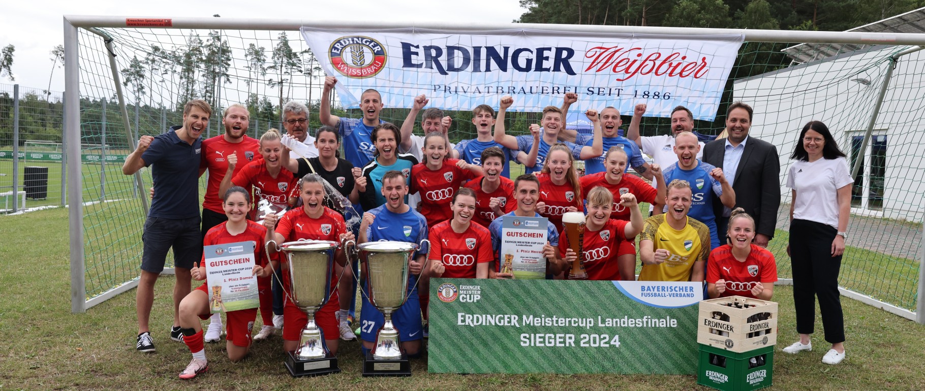 ERDINGER Weissbräu und Bayerischer Fussball-Verband verlängern Partnerschaft